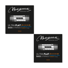 Load image into Gallery viewer, Magma Electric Bass Strings Medium Light- Steel Ultra Flat Strings - Long Scale 34" 5 Strings Set, .045 - .125 (BE165SUF)