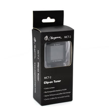 Load image into Gallery viewer, Magma Rechargeable Clip on Tuner for All Instruments - Guitar, Violin, Ukulele & Chromatic Tuning Modes, Fast & Accurate, Easy to Read, Professional and Beginner. LED Color Display (MCT-2)