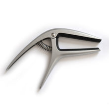Load image into Gallery viewer, Magma Universal Capo for Acoustic, Electric and Classical Guitars, Fits Flat and Curved Fretboards Silver (MC-06)