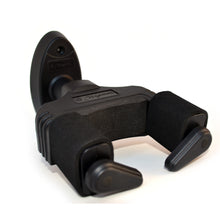 Load image into Gallery viewer, Magma Guitar Wall Hanger Mount Stand with Auto Lock for Acoustic, Electric and Classical Guitar, Ukulele, Bass, Banjo and Mandolin Black Color (MAH-2)