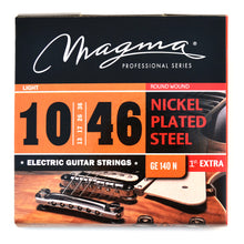 Load image into Gallery viewer, Magma Electric Guitar Strings Regular Light Gauge Nickel-Plated Steel Set, .010 - .046 (GE140N)