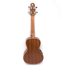 Load image into Gallery viewer, Magma Soprano Ukulele 21 inch Professional NACRE SAPELI WOOD LINE with filete, strap pins installed, bag and Pream EQ (MKS30MNEQ)