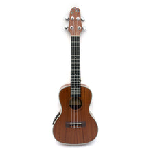 Load image into Gallery viewer, Magma Soprano Ukulele 21 inch Professional SAPELI WOOD LINE with filete, strap pins installed, bag and Preamp EQ (MKS30EQ).
