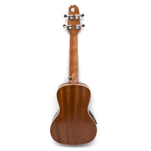 Load image into Gallery viewer, Magma Soprano Ukulele 21 inch Professional SAPELI WOOD LINE with filete, strap pins installed, bag and Preamp EQ (MKS30EQ).