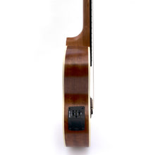 Load image into Gallery viewer, Magma Soprano Ukulele 21 inch Professional SAPELI WOOD LINE with filete, strap pins installed, bag and Preamp EQ (MKS30EQ).