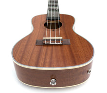Load image into Gallery viewer, Magma Soprano Ukulele 21 inch Professional SAPELI WOOD LINE with filete, strap pins installed, bag and Preamp EQ (MKS30EQ).