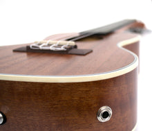 Load image into Gallery viewer, Magma Soprano Ukulele 21 inch Professional SAPELI WOOD LINE with filete, strap pins installed, bag and Preamp EQ (MKS30EQ).