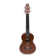 Load image into Gallery viewer, Magma Soprano Ukulele 21 inch Professional SAPELI WOOD LINE with filete, strap pins installed and bag (MKS30).