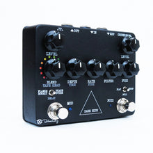 Load image into Gallery viewer, Keeley Dark Side Modern Fuzz w/ Rotary, Vibrato and Delay Guitar Effect Pedal