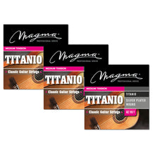 Load image into Gallery viewer, Magma Classical Guitar Strings Normal Tension Titanium Nylon - Silver Plated Copper (GC110T)