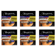 Load image into Gallery viewer, Magma Classical Guitar Strings High Tension ASSAMBLE Nylon-Carbon - Silver Plated Copper (GC120A)