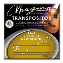 Load image into Gallery viewer, Magma Classical Guitar Strings TRANSPOSITOR LA -A NEW SOUND - Silver Plated Copper (GCT-A)