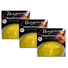 Load image into Gallery viewer, Magma Classical Guitar Strings TRANSPOSITOR HALF BASS/ HALF GUITAR - Silver Plated Copper (GCT-BG6)