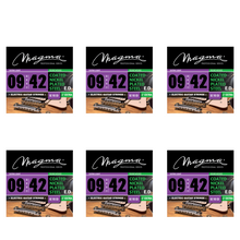 Load image into Gallery viewer, Magma Electric Guitar Strings Super Light Gauge COATED Nickel-Plated Steel Set, .009 - .042 (GE110ED)