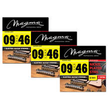 Load image into Gallery viewer, Magma Electric Guitar Strings Custom Ligth Gauge Nickel-Plated Steel Set, .009 - .046 (GE130N)