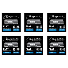 Load image into Gallery viewer, Magma Electric Guitar Strings Light Gauge FLAT Stainless Steel Set, .010 - .046 (GE140SF)