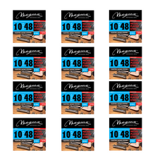 Load image into Gallery viewer, Magma Light + Electric Guitar Strings - Nickel Plated Steel Strings .010" - .048" (string gauges - 10, 13, 17, 28, 38, 48) - (GE150N) - 3 Sets