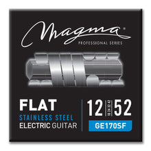 Load image into Gallery viewer, Magma Electric Guitar Strings Light Gauge FLAT Stainless Steel Set, .012 - .052 (FBA-GE170SF)