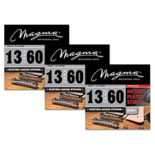 Load image into Gallery viewer, Electric Guitar Strings Heavy + "A" Tuning Gauge Nickel-Plated Steel Set, .013 - .060 (GE190N)
