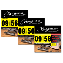 Load image into Gallery viewer, Electric Guitar Strings Custom Light/7 strings Gauge Nickel-Plated Steel Set, .009 - .056 (GE210N)
