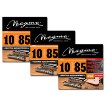 Load image into Gallery viewer, Electric Guitar Strings Light/ 8 Strings Gauge Nickel-Plated Steel Set, .010 - .085 (GE240N)