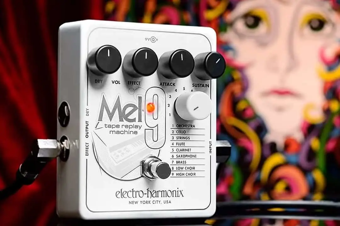 Electro Harmonix Mel 9 Tape Replay Machine Guitar Pedal Electro Harmonix Mel 9 Tape Replay Machine Guitar Pedal