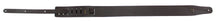 Load image into Gallery viewer, Magma Leathers 2.52" Delux Argentinean Black Smoth Leather Guitar Strap (07MB01.)
