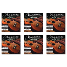Load image into Gallery viewer, Set Strings MAGMA UKULELE Soprano CARBON Hawaiian Tunning (UK100C)
