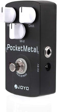 Load image into Gallery viewer, JOYO Metal Distortion Pedal Huge Distortion with Mid Knob for Electric Guitar Effect - True Bypass (Pocket Metal JF-35)
