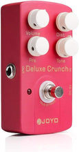 Load image into Gallery viewer, JOYO Crunch Distortion Effect Pedal as High-Gain or Vintage Amps for Electric Guitar - True Bypass (Deluxe Crunch JF-39)
