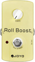 Load image into Gallery viewer, JOYO Boost Pedal Classic Circuitry up to 35dB Clean and Clear Boost for Electric Guitar Effect - True Bypass (Roll Boost JF-38)
