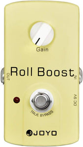 JOYO Boost Pedal Classic Circuitry up to 35dB Clean and Clear Boost for Electric Guitar Effect - True Bypass (Roll Boost JF-38)