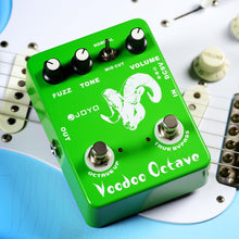 Load image into Gallery viewer, JOYO Octave Fuzz Pedal Germanium Fuzz 60&#39;s Rock Effect with &quot;Mid-cut&quot; for Electric Guitar - True Bypass (Voodoo Fuzz JF-12)
