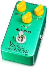 Load image into Gallery viewer, JOYO Vintage Overdrive Pedal Classic Tube Screamer Pedal for Electric Guitar Effect - True Bypass (JF-01)
