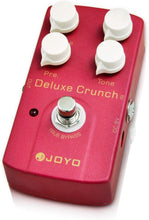 Load image into Gallery viewer, JOYO Crunch Distortion Effect Pedal as High-Gain or Vintage Amps for Electric Guitar - True Bypass (Deluxe Crunch JF-39)
