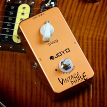 Load image into Gallery viewer, JOYO Vintage Phase Effect Pedal Beautifully Re-Creates Classic Phaser Sounds of 70&#39;s for Electric Guitar Effect - True Bypass (JF-06)
