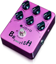 Load image into Gallery viewer, JOYO Overdrive British Rock Amp Simulator Pedal Brit-Rock Era Bluesbreaker Overload for Electric Guitar Effect - Bypass (British Sound JF-16)
