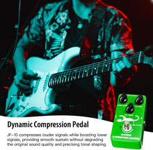 Load image into Gallery viewer, JOYO Dyna Compressor, JF-10 Model for Electric Guitar &amp; Bass, Classic Ross Re-creation, Low Noise, True Bypass
