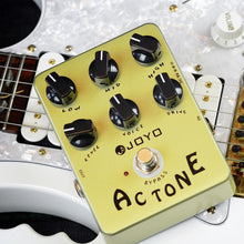 Load image into Gallery viewer, JOYO Distortion Vintage Tube AC30 Amp Simulator Pedal British Rock Sound for Electric Guitar Effect - Bypass (AC Tone JF-13)
