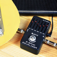 Load image into Gallery viewer, JOYO 6-Band EQ Pedal Electric Guitar Equalizer (100Hz 200Hz 400Hz 800Hz 1.6kHz 3.2kHz) Provides ±18dB for Each Band (JF-11)
