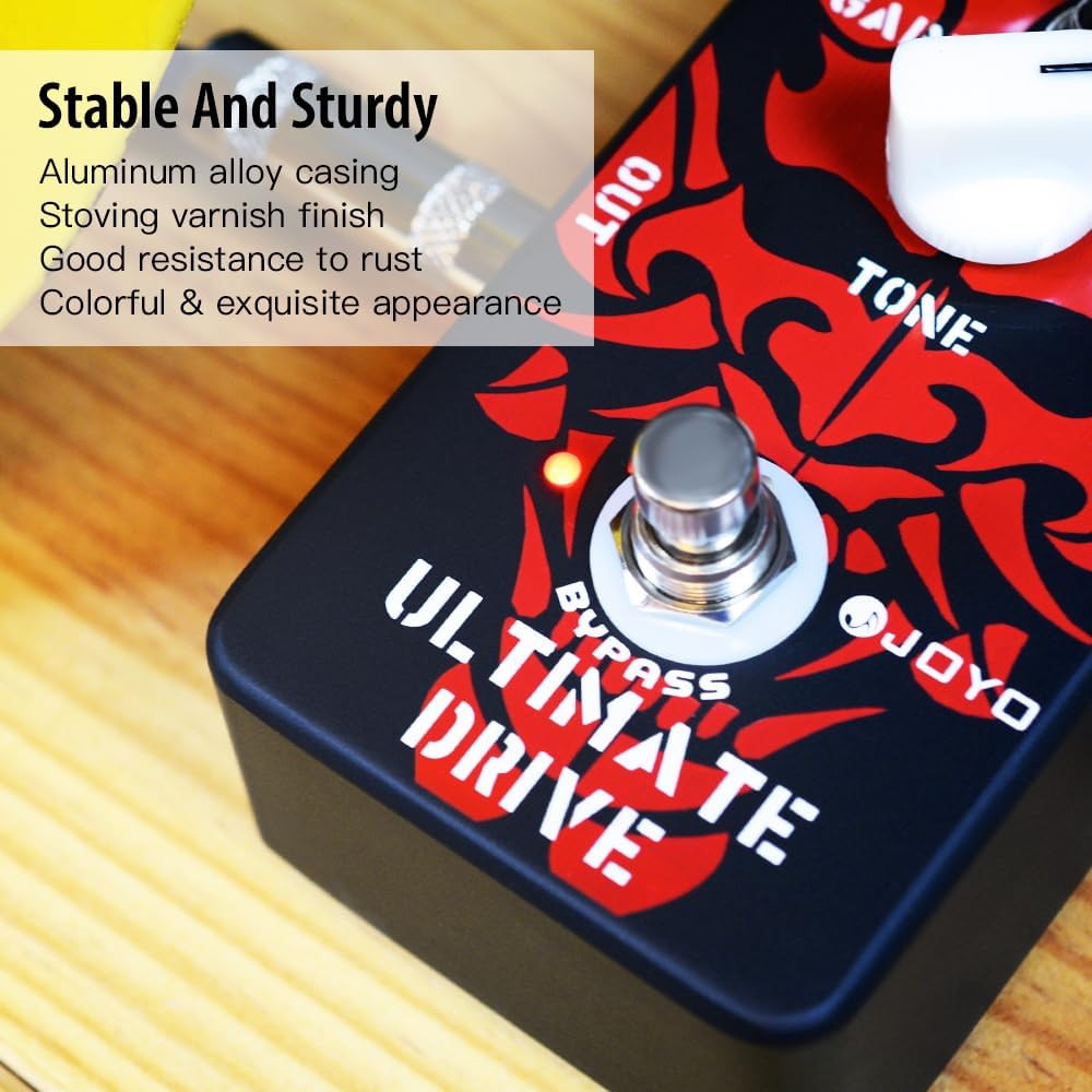 joyo ultimate drive pedal Joyo JF-02 Ultimate Drive Overdrive Effects Pedal