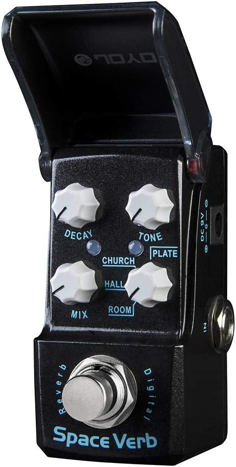JOYO Digital Reverb Mini Pedal 4 Modes Reverb Pedal for Guitar Effect