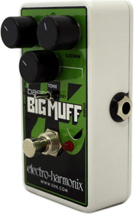 Electro-Harmonix Nano Bass Big Muff Pi Fuzz Guitar Effects Pedal