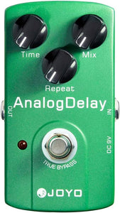 JOYO Digital Delay Effect Pedal Mild and Mellow Circuit Delay for Electric Guitar Effect - True Bypass ("Analog" Delay JF-33)