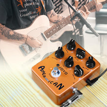 Load image into Gallery viewer, JOYO American Sound Amp Simulator Pedal of Fd 57 Deluxe Amplifier from Clean to Overdrive Sound for Electric Guitar Effect - Bypass (FBA-JF-14)
