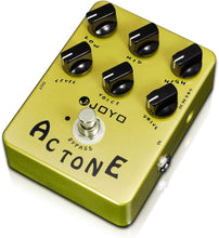 Load image into Gallery viewer, JOYO Distortion Vintage Tube AC30 Amp Simulator Pedal British Rock Sound for Electric Guitar Effect - Bypass (AC Tone JF-13)
