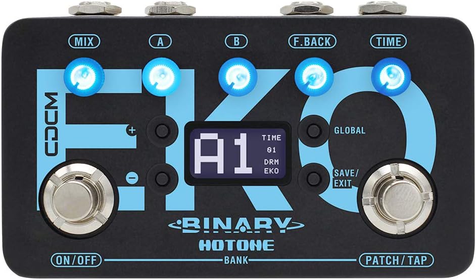 Hotone Binary Eko Delay Pedal