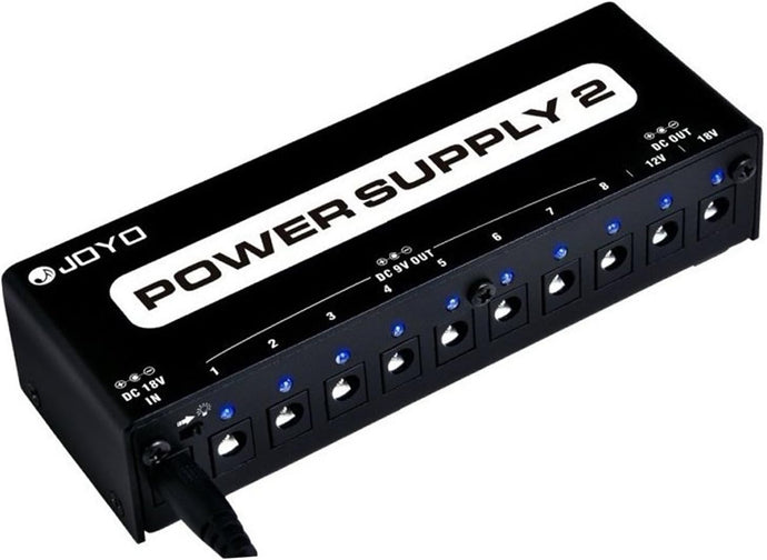 JOYO Power Supply 10 Output 9V 12V 18V Options Isolated Short-circuit Overload Protection for Effect Pedal