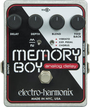 Load image into Gallery viewer, Electro-Harmonix Memory Boy Analog Delay with Chorus &amp; Vibrato Guitar Effect Pedal
