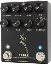 Load image into Gallery viewer, Walrus Audio Fable Granular Soundscape Generator, Black Guitar Effects Pedal
